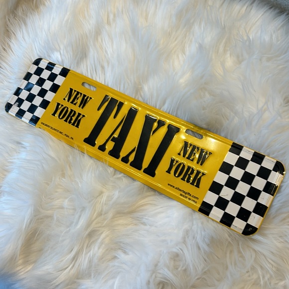 NY TAXI π Metal Sign β’ Home Decor Wall Art - Picture 2 of 4